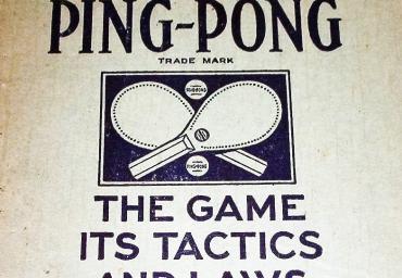 1929 A Manual Of Ping-Pong C.G.Schaad Set 200