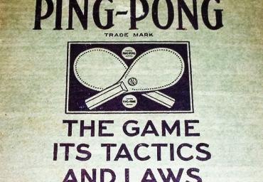 1929 A Manual Of Ping-Pong C.G.Schaad Set 300
