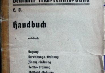 1936 Handbuch des DTTB