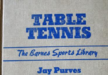 1942 Table Tennis J. Purves