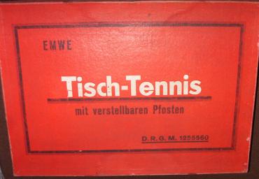 EMWE Tischtennis mit verstellbarem Netz (1)