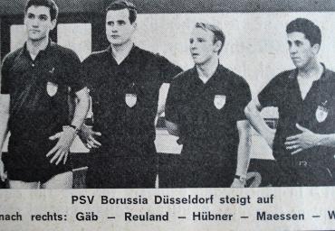 1967 PSV Düsseldorf in der Bundesliga