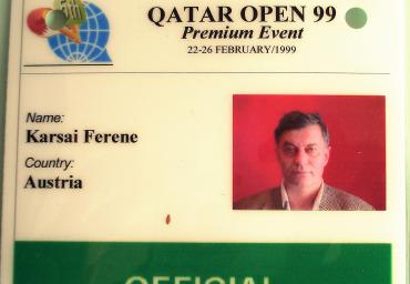 1999 Qatar Open Official