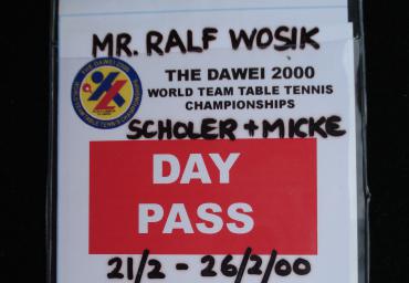 2000 WM Day Pass Wosik