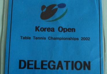 2002 Korean Open Delegation