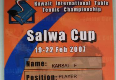 2007 Kuwait Open Player