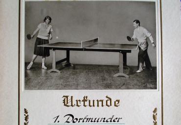 1933 Siegerin Mixed in Dortmund