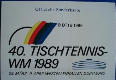 1989 Sonderkarte