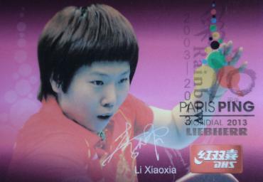 2013 Weltmeisterin Li Xiaoxia 3