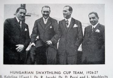 1a 1926 Weltmeister Ungarn