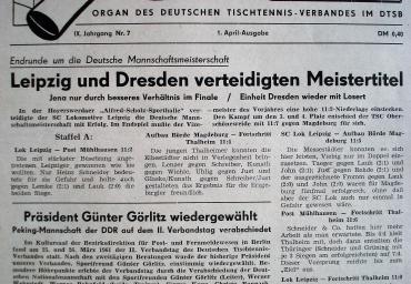 1961 DMM Und DDMM Lok Leipzig und Einheit Dresden